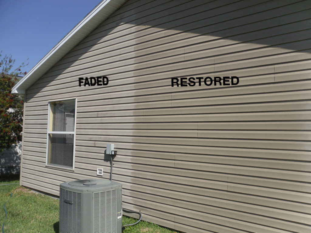 Faded Vinyl Siding